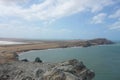 Spectacular view from the Cerro de Pilon de Azucar, La Guajira, Colombia Royalty Free Stock Photo