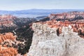 Spectacular View At The Cliffs In Bryce Canyon, Mountain Landscape Royalty Free Stock Photo