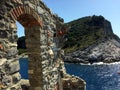 Spectacular view from inside San Pietro Church