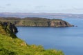 A spectacular view of the Isle of Skye and its rugged coastline of cliffs