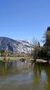 Yosemite Valley in all its glory - Sentinel R Royalty Free Stock Photo