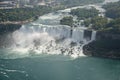 The spectacular view. Niagara Falls, Ontario, Canada. Royalty Free Stock Photo