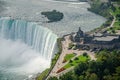 The spectacular view. Niagara Falls, Ontario, Canada. Royalty Free Stock Photo