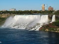 The spectacular view. Niagara Falls, Ontario, Canada. Royalty Free Stock Photo