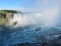 The spectacular view. Niagara Falls, Ontario, Canada. Royalty Free Stock Photo