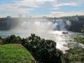 The spectacular view. Niagara Falls, Ontario, Canada. Royalty Free Stock Photo