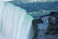 The spectacular view. Niagara Falls, Ontario, Canada. Royalty Free Stock Photo