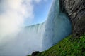 The spectacular view. Niagara Falls, Ontario, Canada. Royalty Free Stock Photo