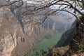 Spectacular view from the view point mirador La Coyota at the Sumidero Canyon Canon del Sumidero, Chiapas, Mexico