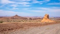 Spectacular view, Damaraland with spitzkoppe, Namibia. Royalty Free Stock Photo