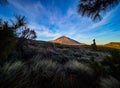 A Spectacular view to the Pico del Teide volcano in Tenerife national park, Canary Island, Spain Royalty Free Stock Photo