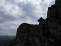 spectacular views of cliffs and risky cliffs