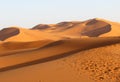 Spectacular Views Of High And Astonishing Sand Dunes In Sahara Desert