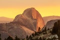 Spectacular views of the Yosemite National Park in autumn, Calif Royalty Free Stock Photo