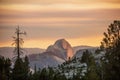 Spectacular views of the Yosemite National Park in autumn, Calif