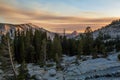 Spectacular views of the Yosemite National Park in autumn, Calif Royalty Free Stock Photo