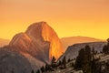 Spectacular views of the Yosemite National Park in autumn, Calif Royalty Free Stock Photo