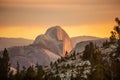 Spectacular views of the Yosemite National Park in autumn, Calif