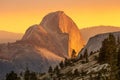 Spectacular views of the Yosemite National Park in autumn, Calif