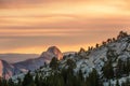 Spectacular views of the Yosemite National Park in autumn, Calif