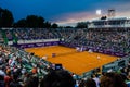 Spectator filming the QF of Bucharest Open WTA