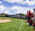 Spectators on the 1st