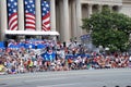 Spectators of Independence Day Parad Royalty Free Stock Photo