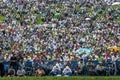 Spectators at the Izmit wrestling festival in Turkey.