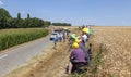 Spectators - Tour de France 2018 Royalty Free Stock Photo