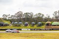 Cars racing on zwartkops