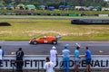 Cars racing on zwartkops