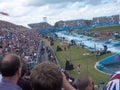 Spectators Watch Kayaking at 2012 London Olympics