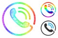 Spectral Linear Gradient Phone Call Icon