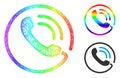 Spectral Linear Gradient Phone Call Icon