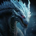 Spectral Dragon: Realistic Hyper-detailed 2d Game Art
