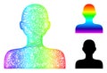 Spectral Linear Gradient Boy Icon