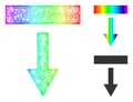 Spectral Linear Gradient Pull Down Icon