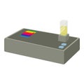 Spectrometer icon, cartoon style Royalty Free Stock Photo