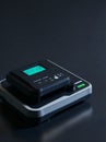 Spectrophotometer to measure the absorbance of a sample. AI Generated Royalty Free Stock Photo