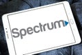 Spectrum cable service brand logo Royalty Free Stock Photo