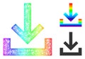 Spectrum Network Gradient Inbox Icon