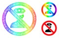 Spectrum Linear Gradient Stop Policeman Icon