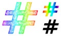 Spectrum Linear Gradient Jail Icon