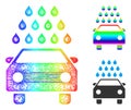 Spectrum Linear Gradient Car Wash Icon