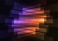 Spectrum multicolor spotlight reverse abstract background