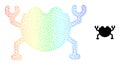 Spectrum Net Gradient Artificial Nanobot Icon