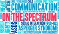 On The Spectrum Word Cloud