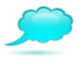 Speech bubble Royalty Free Stock Photo