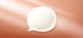 Speech bubble banner. Empty chat comment 3d icon. Talk message box. Social media dialog banner. Vector