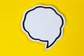 Speech bubble with copyspace copy space communication concept talking Royalty Free Stock Photo